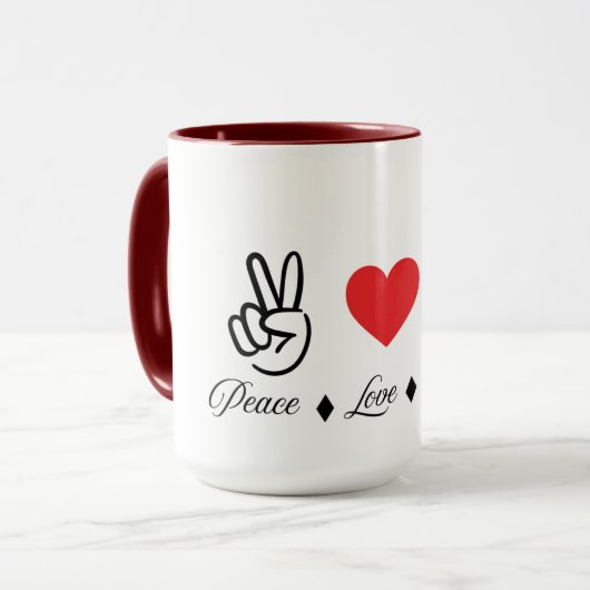 ピースマグ マグカップ (正面左)