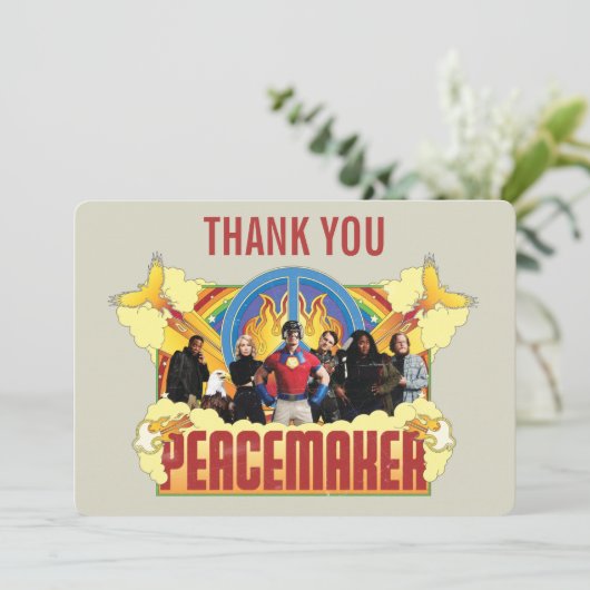 ピースメーカーザシリーズ誕生日ありがとう 招待状 (スタンド正面)