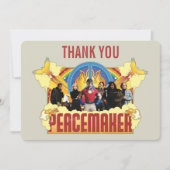 ピースメーカーザシリーズ誕生日ありがとう 招待状 (正面)