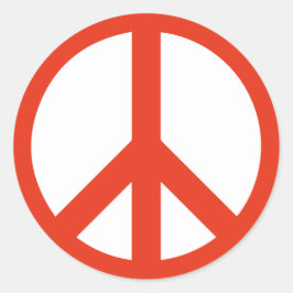 ピースモダンサインクリスマスホリデー差出人住所 ラウンドシール