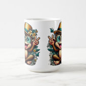 ピースモンキー コーヒーマグカップ (中央)