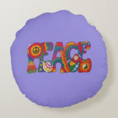 ピースラウンドピロー ラウンドクッション (裏面)