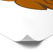 ピースラバー、フローラ熱狂するティキ・ヒッピー ポスター (角)