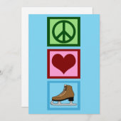 ピースラブアイススケートで滑る シーズンカード (正面/裏面)