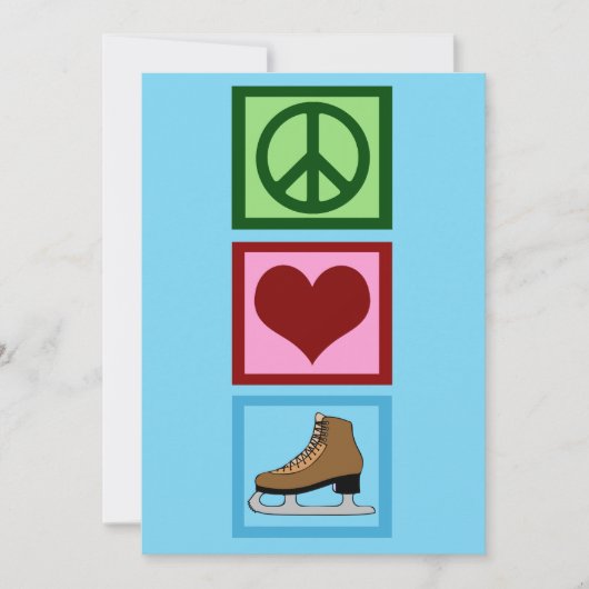 ピースラブアイススケート シーズンカード (正面)