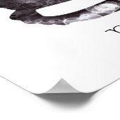 ピースラブアイス姿スケートで滑るアートバイエスシュツッキ ポスター (角)