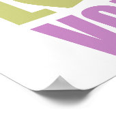 ピースラブウォッカ ポスター (角)