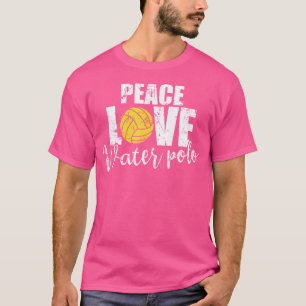 ピースラブウォーターポロスポーツウォーターポロ Tシャツ