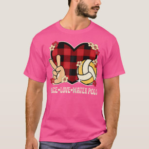ピースラブウォーターポロラオーバーウォーターポロ Tシャツ