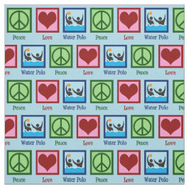 ピースラブウォーターポロ ファブリック