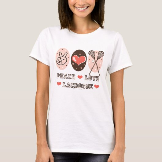 ピースラブオーガニックラクロスTシャツ Tシャツ (正面)