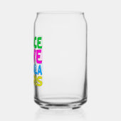 ピースラブカマラハリスかわいい選挙 ガラス缶 (左)