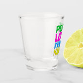 ピースラブカマラハリス ショットグラス (左)