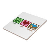 ピースラブキャンプ タイル (側面)