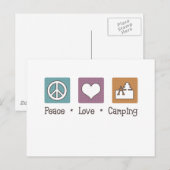 ピースラブキャンプ ポストカード (正面/裏面)