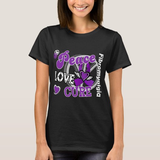 ピースラブキュア Tシャツ (正面)