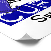 ピースラブキュールシロニンミエリア ポスター (角)