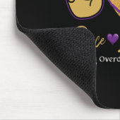 ピースラブキュールパープルドラッグオーバードーズ認識度1 マウスパッド (コーナー)