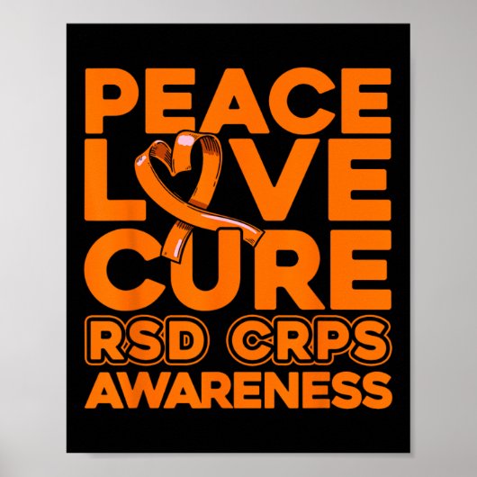 ピースラブキュールrsd Crps認識度1 ポスター (正面)