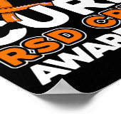 ピースラブキュールrsd Crps認識度 ポスター (角)