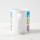 ピースラブキルト ジャンボコーヒーマグカップ (裏面)
