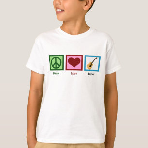 ピースラブギター Tシャツ