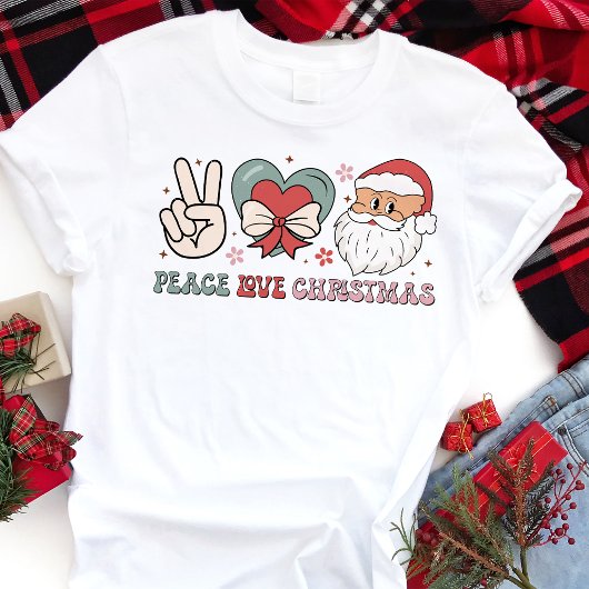 ピースラブクリスマス グルービー トライブレンドＴシャツ