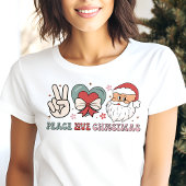 ピースラブクリスマス グルービー トライブレンドＴシャツ