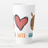 ピースラブクロシェラテマグ カフェラテマグ (正面)