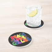 ピースラブコリー コースター (側面)