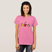 ピースラブコーヒーTシャツ Tシャツ (正面フル)