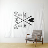 ピースラブゴルフ タペストリー (インサイチュ(横))