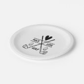 ピースラブゴルフ ペーパープレート (アングル)