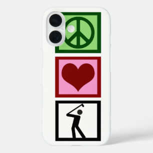 ピースラブゴルフ iPhone 16ケース