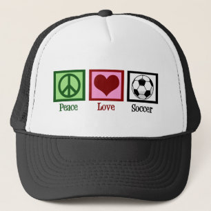 ピースラブサッカー キャップ