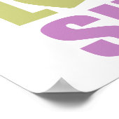 ピースラブサーフ ポスター (角)