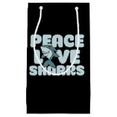 ピースラブザメ スモールペーパーバッグ (正面)