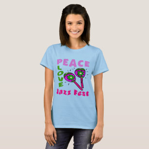 ピースラブジャズフェストTシャツ Tシャツ