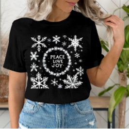 ピースラブジョイクリスマスフェスティバル Tシャツ