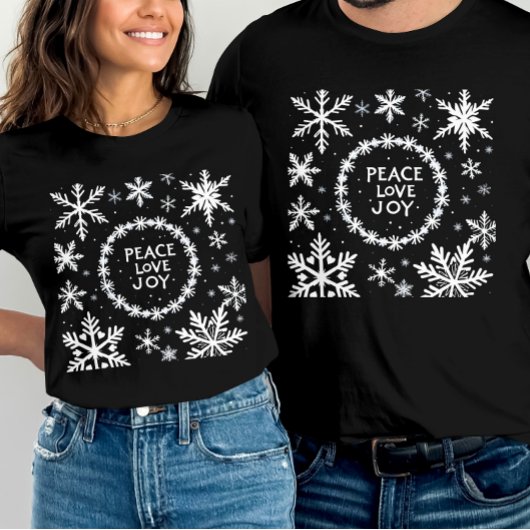 ピースラブジョイクリスマスフェスティバル Tシャツ