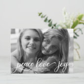 ピースラブジョイスカンジナビアホリデイフォト シーズンカード (スタンド正面)