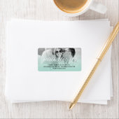 ピースラブジョイスクリプトホリデーフォト住所 シール (インサイチュ)