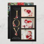 ピースラブジョイフェスティバル冬のフローラベリー写真 シーズンカード (正面/裏面)