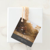 ピースラブジョイホリデークリスマスファミリーフォト フェイバータグ (インサイチュ)