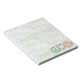 ピースラブスマイル ノートパッド (アングル)