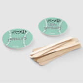 ピースラブソフトボール誕生日 ハンドファン (組立なし)