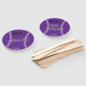 ピースラブソフトボール誕生日 ハンドファン (組立なし)