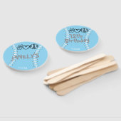 ピースラブソフトボール誕生日 ハンドファン (組立なし)