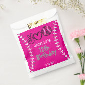 ピースラブソフトボール誕生日 フェイバーバッグ (封をした状態)