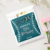 ピースラブソフトボール誕生日 フェイバーバッグ (封をした状態)